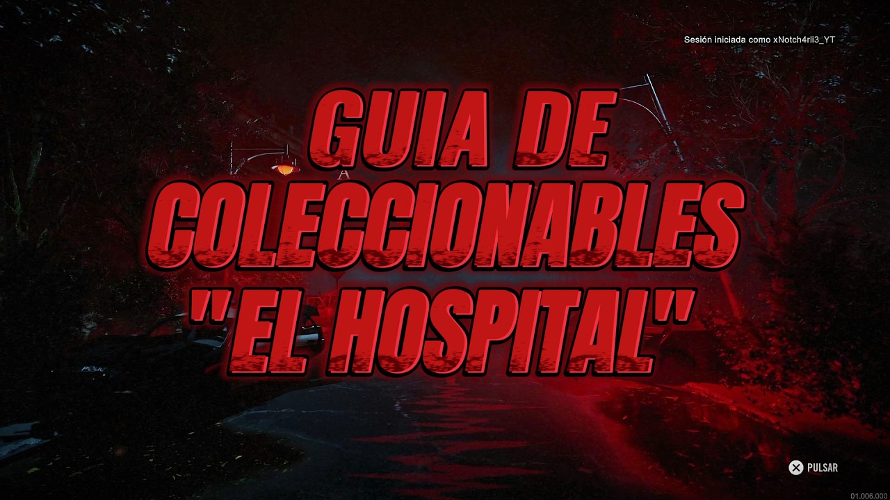 100% COLECCIONABLES EL HOSPITAL | A QUIET PLACE: THE ROAD AHEAD WALKTHROUGHT
