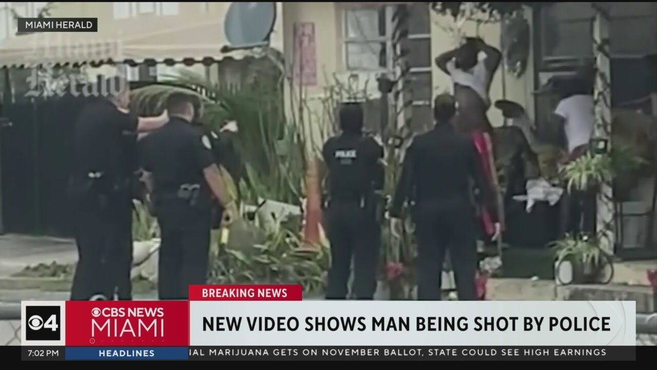 Video shows man being shot by police