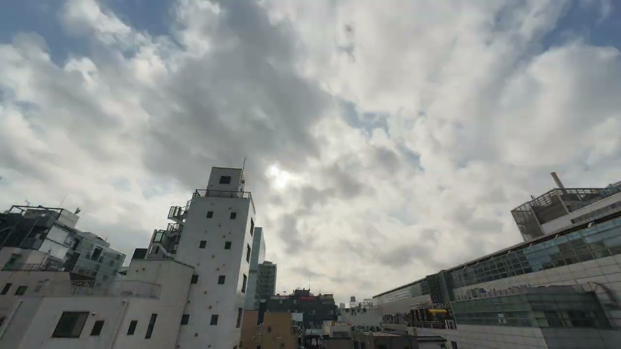 北千住タイムラプス　2026/1/19 MON