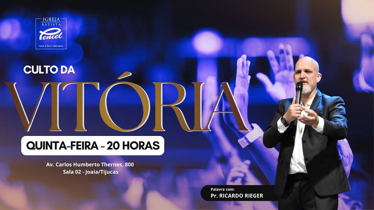 Igreja Peniel Tijucas -  Culto da Vitória | Pr. Ricardo