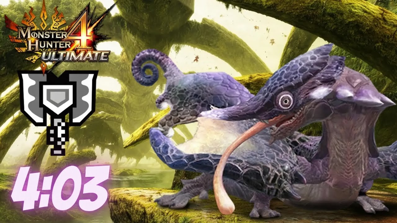MH4U G3★ Chameleos 4:03 Charge Blade TA Wiki Rules (A Formless Fiend)