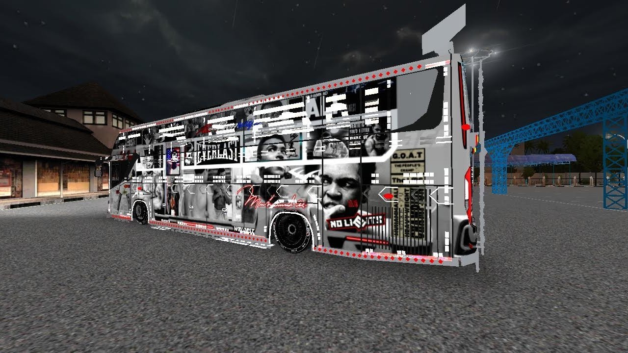 ALI BOMAYE 🥊CUSTOM BUSSID SKIN + ROADTRIP SO COOL LETS HIT 50 SUBSCRIBERS 👊