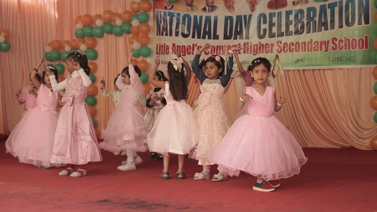 Republic Day 2026 LKG Girls