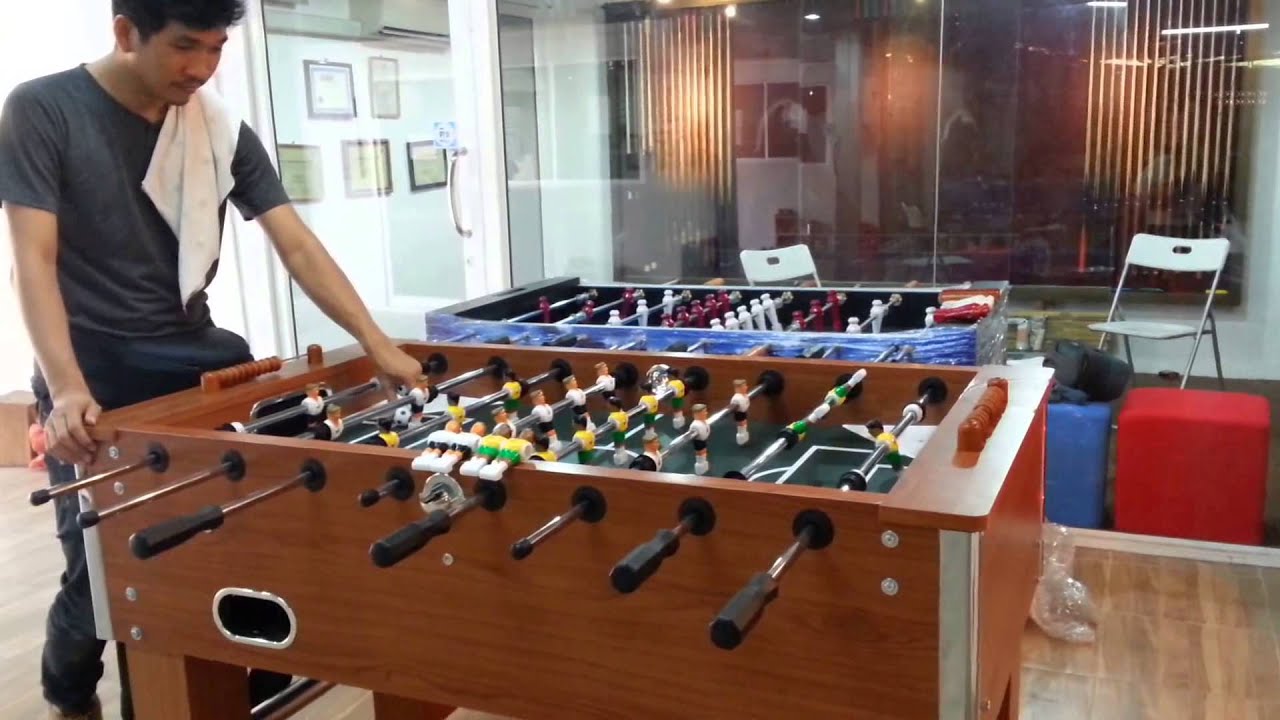 โต๊ะโกล์ โต๊ะฟุตบอล โต๊ะบอลแบบมือหมุน GoalTAble !!