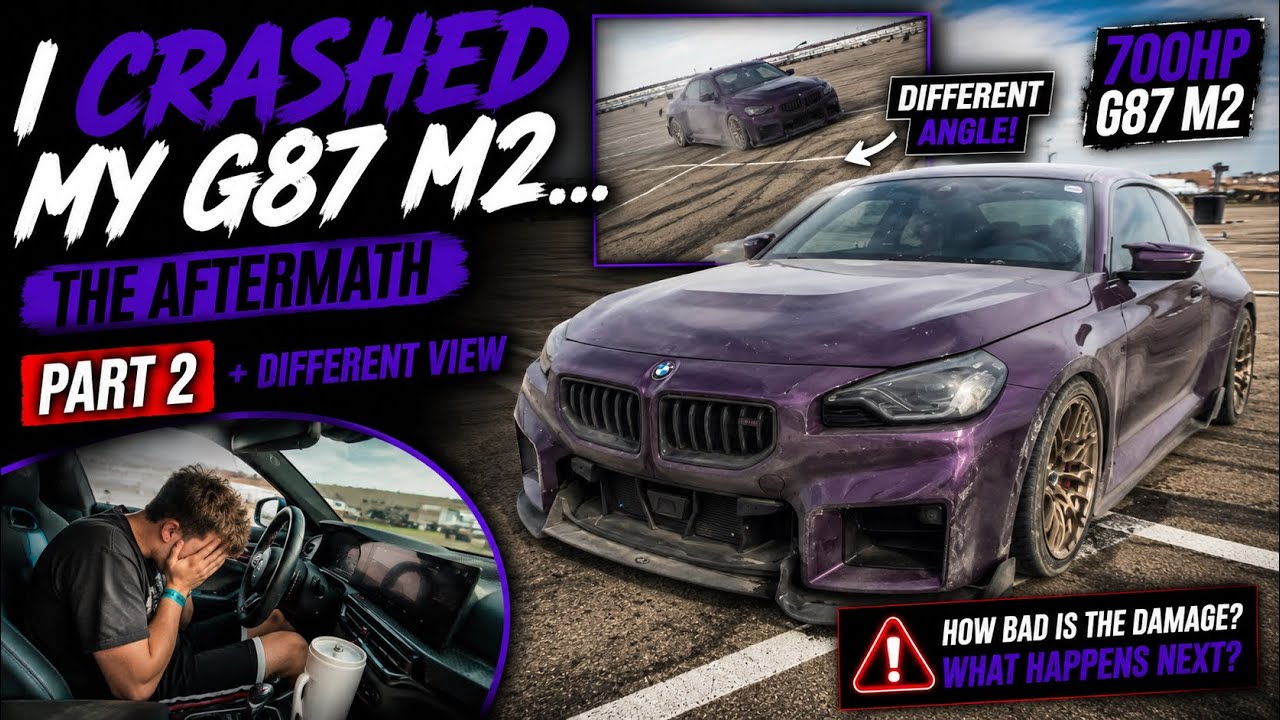 I CRASHED My 700HP G87 M2&hellip; Here&rsquo;s What REALLY Happened 💥 | Part 2