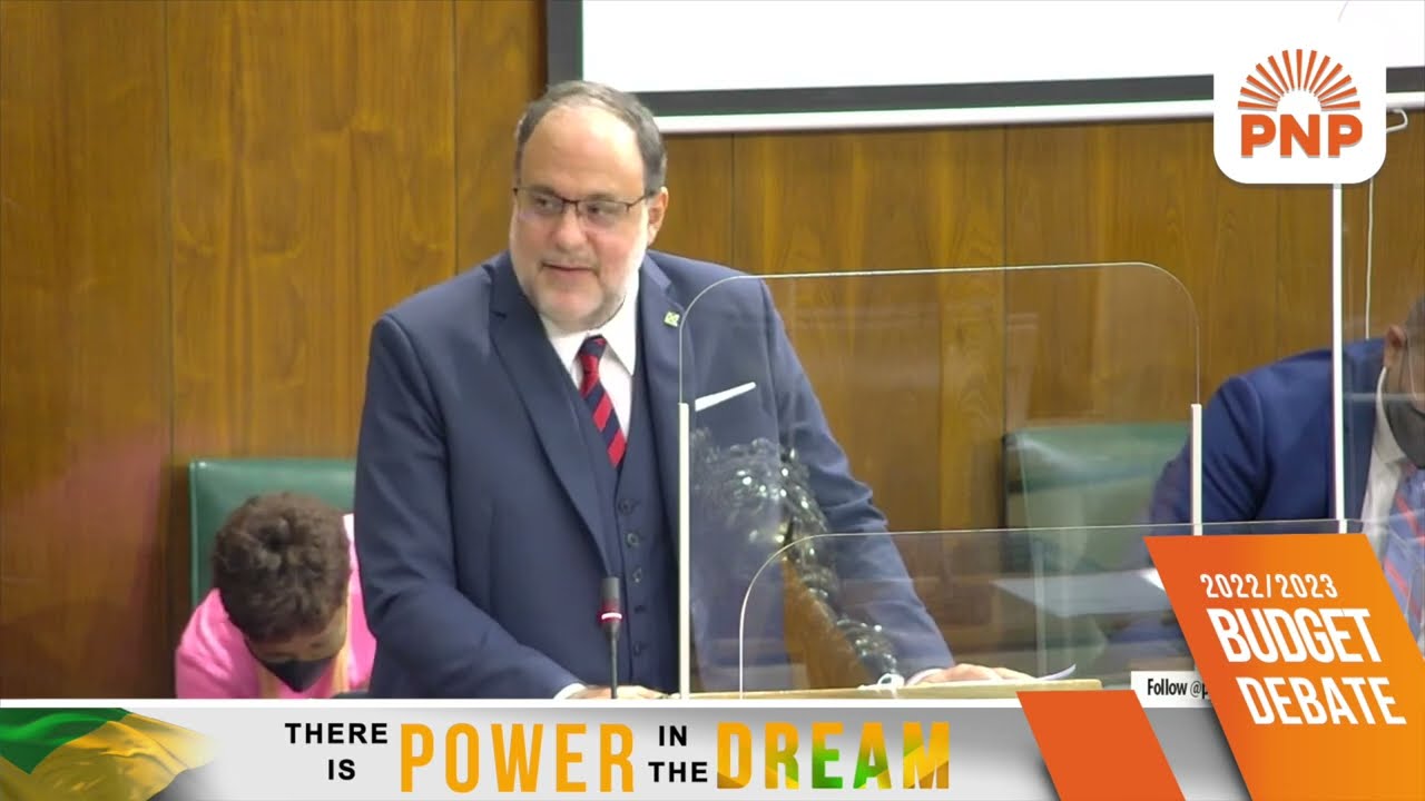 Mark J. Golding- 2022/23 Budget Debate Presentation - There is Power In The Dream