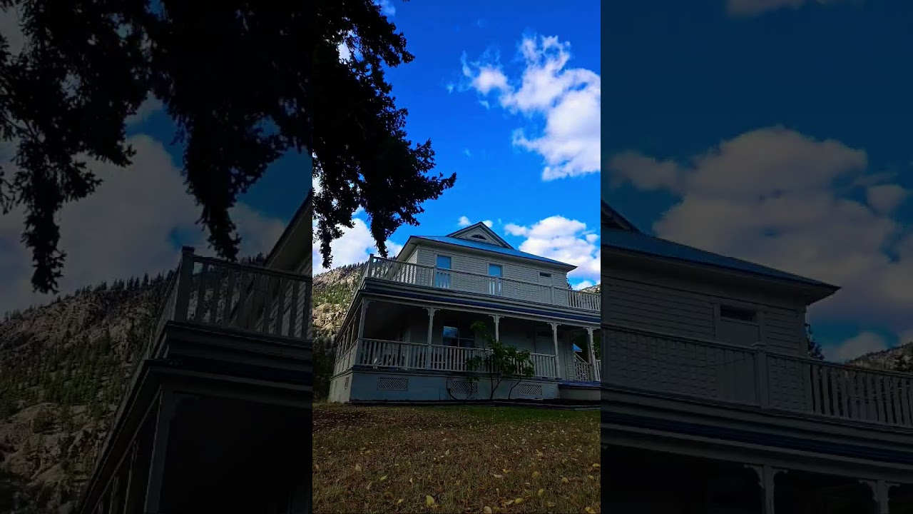 Gold Mine Office clouds - Hedley BC