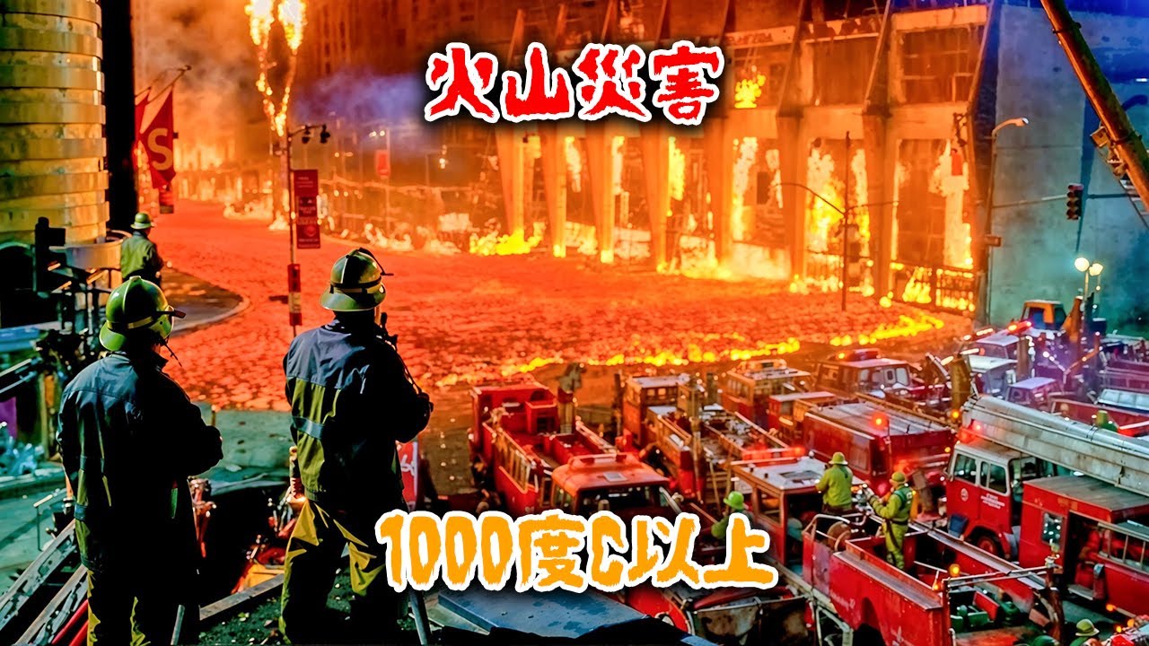 1000度C以上の溶岩が街の真ん中で噴出した時、街全体が崩壊しそうになった【映画紹介】