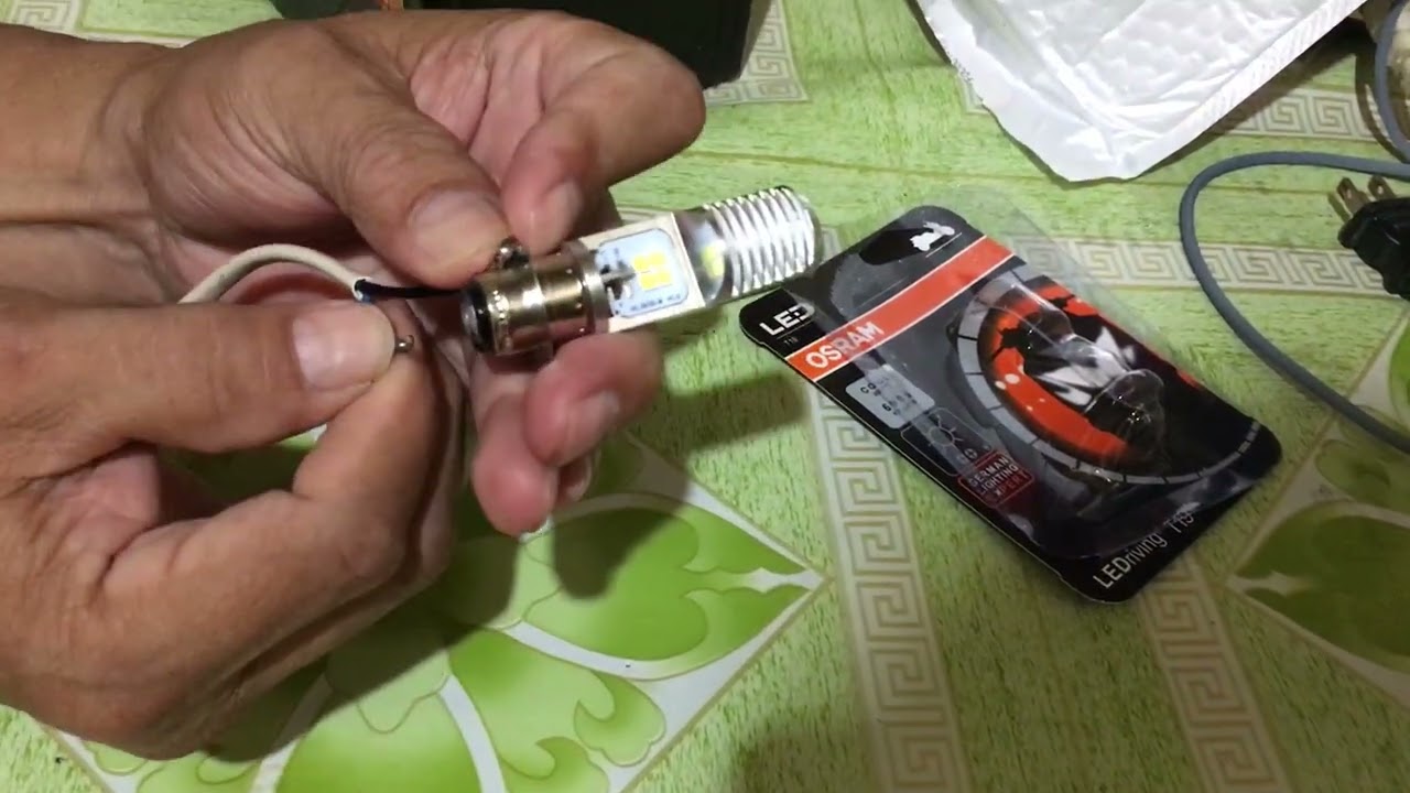 LED Light Cool White T19 Bulb Test