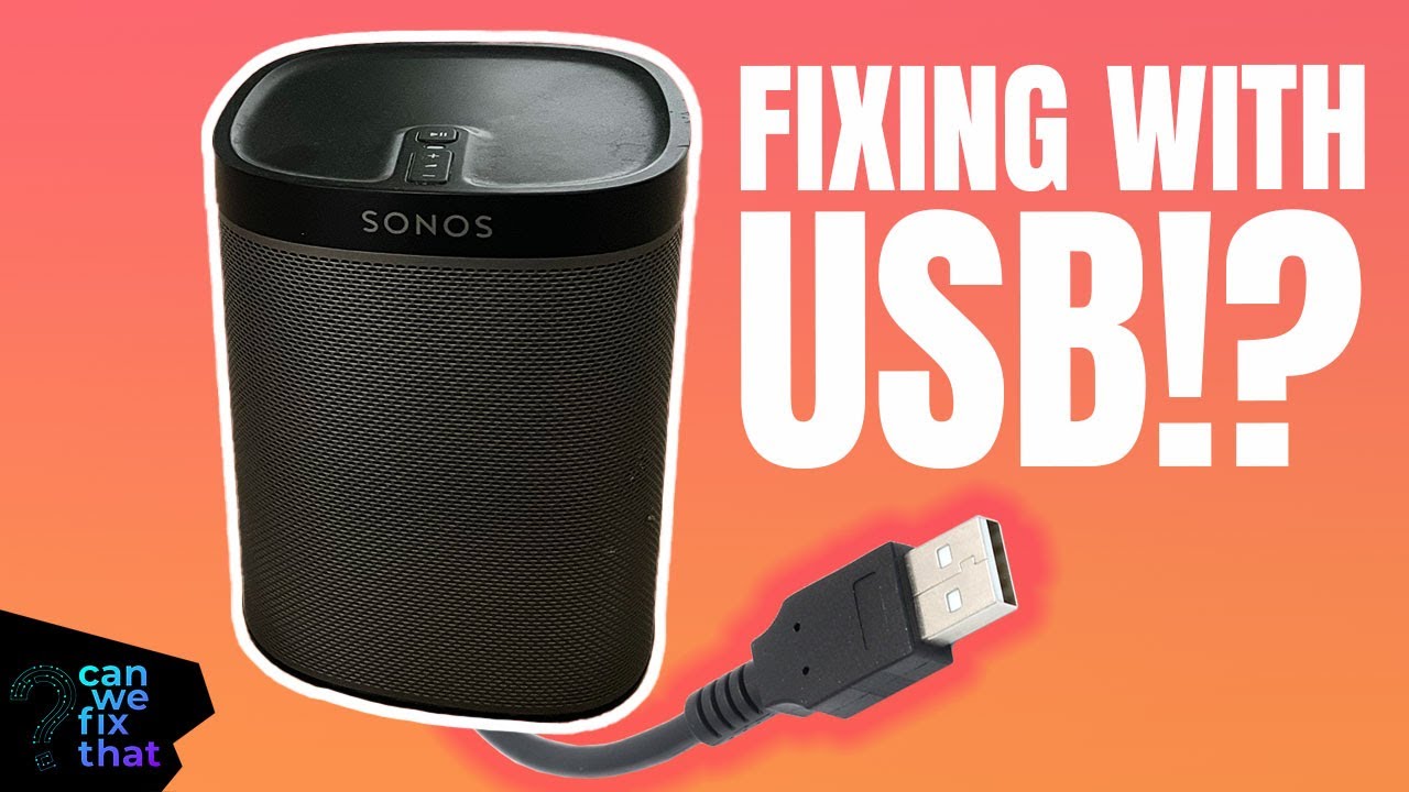 Can This Broken SONOS Speaker Be Saved?