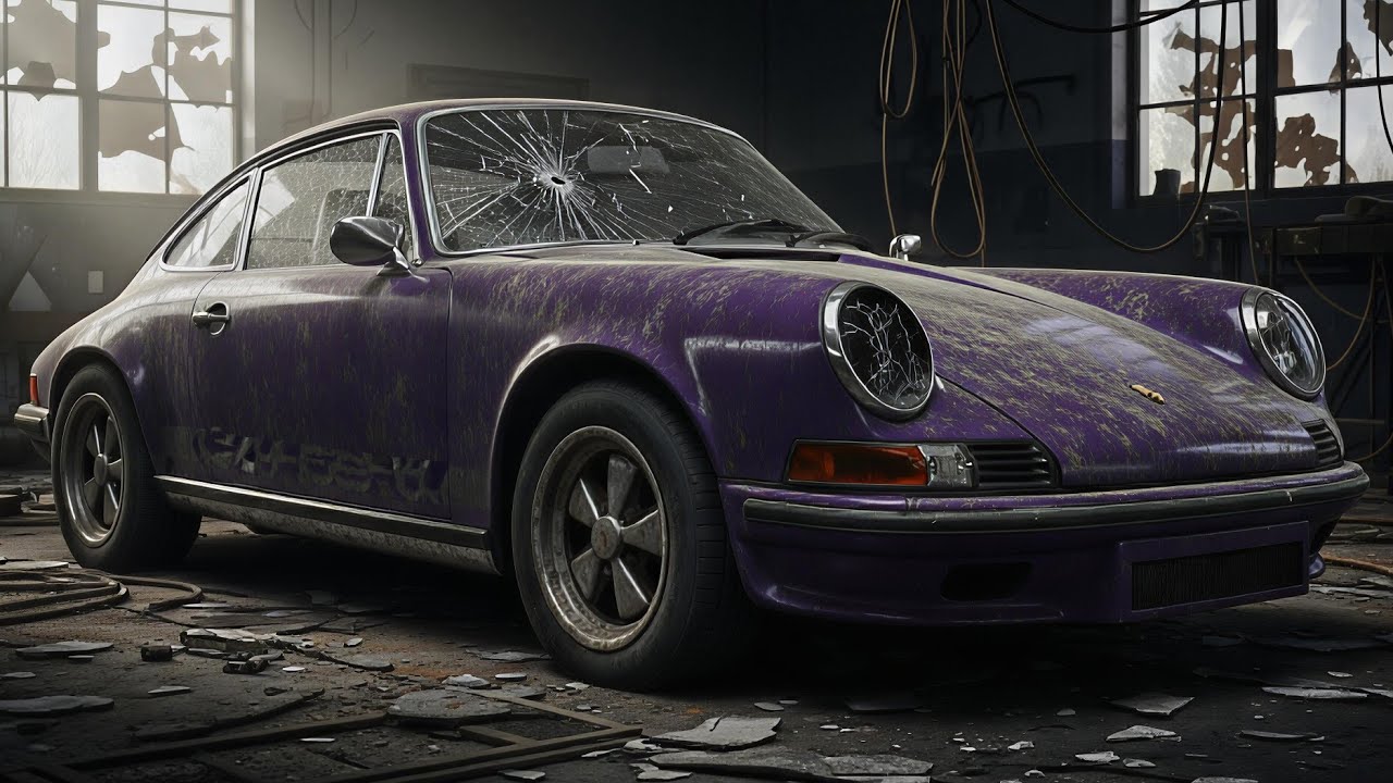 From Junkyard Ghost to Legendary Revival – Midnight Purple 1973 Porsche 911 Carrera RS Resurrection