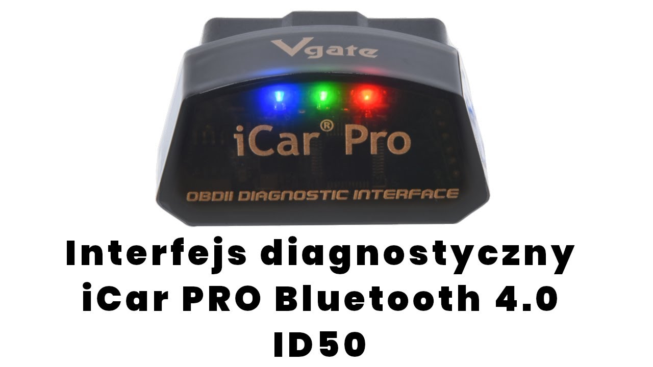 Interfejs diagnostyczny iCar PRO Bluetooth 4.0 - ID50 - Prezentacja i Konfiguracja