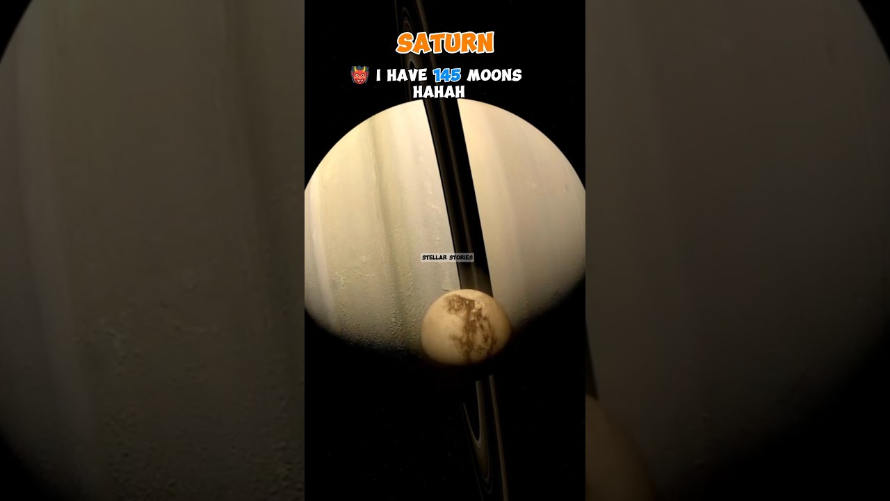 Number Of Moons Of Different Planets: #moons #jupiter #planet #saturn