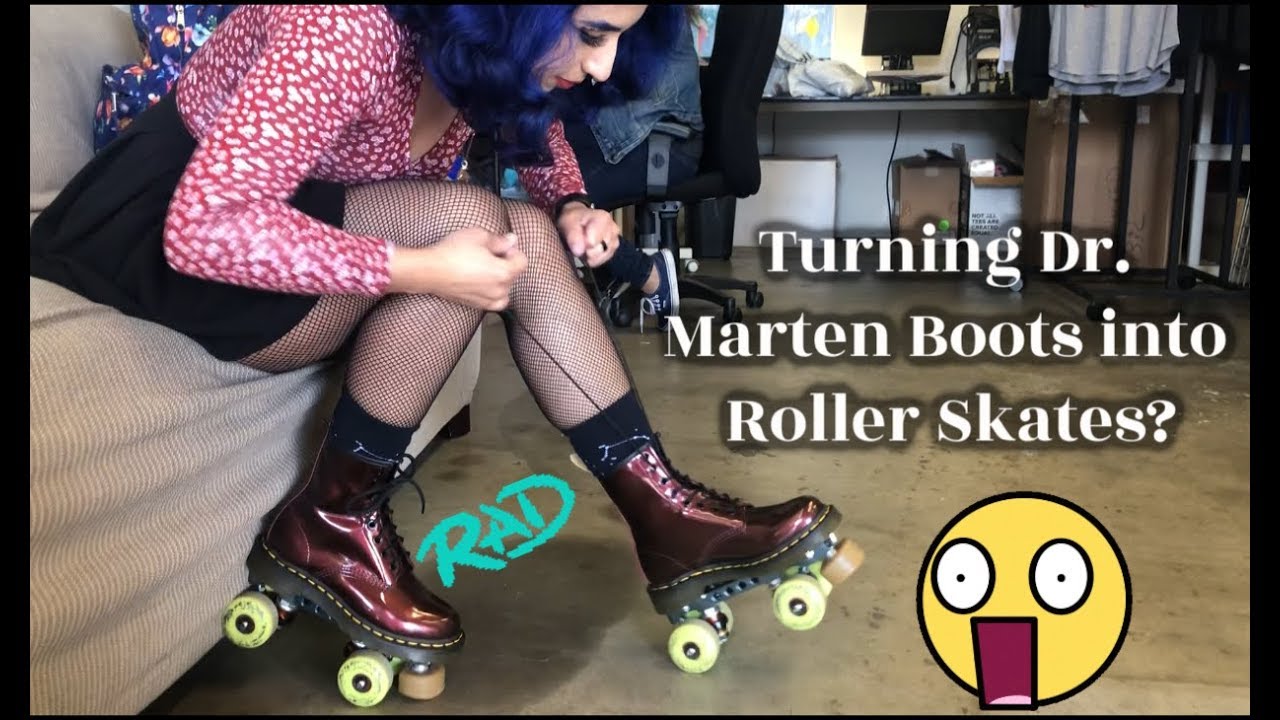 HOW TO TURN SHOES INTO ROLLERSKATES! - karenthekarrot