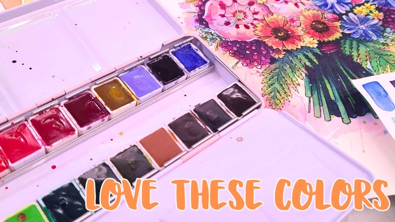 Perfect for Painting Picturesque Flowers? Let's Try Out Paul Rubens' Colorful Floral Palette