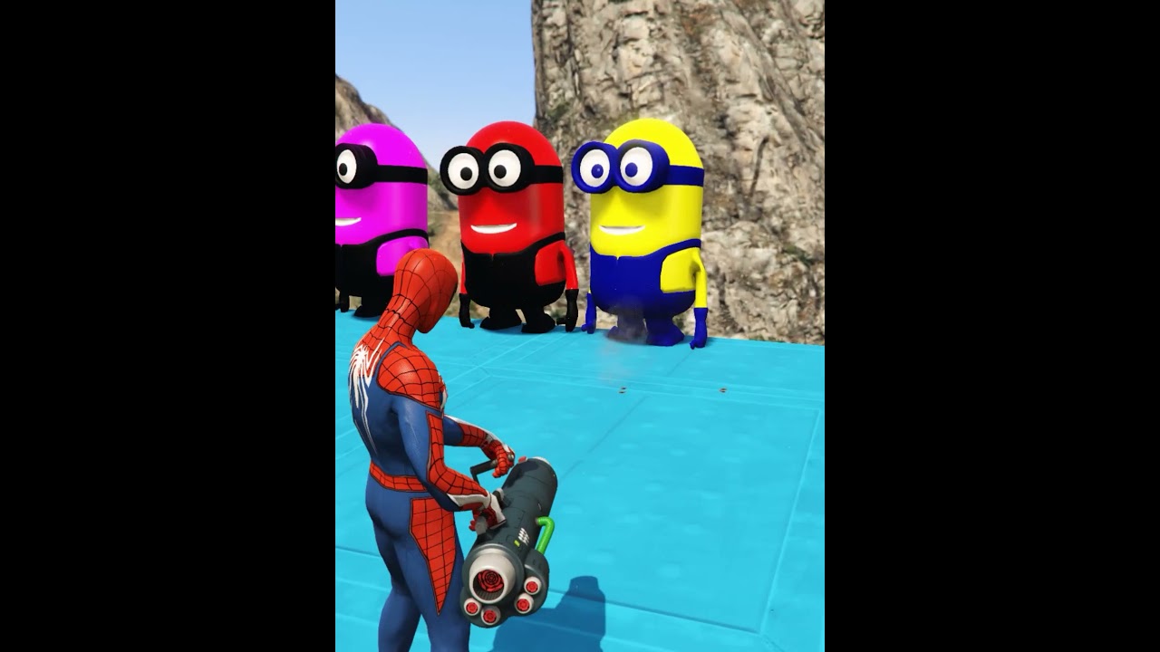 Epic Spider-Man Ragdoll Fails in GTA 5! 😆 
