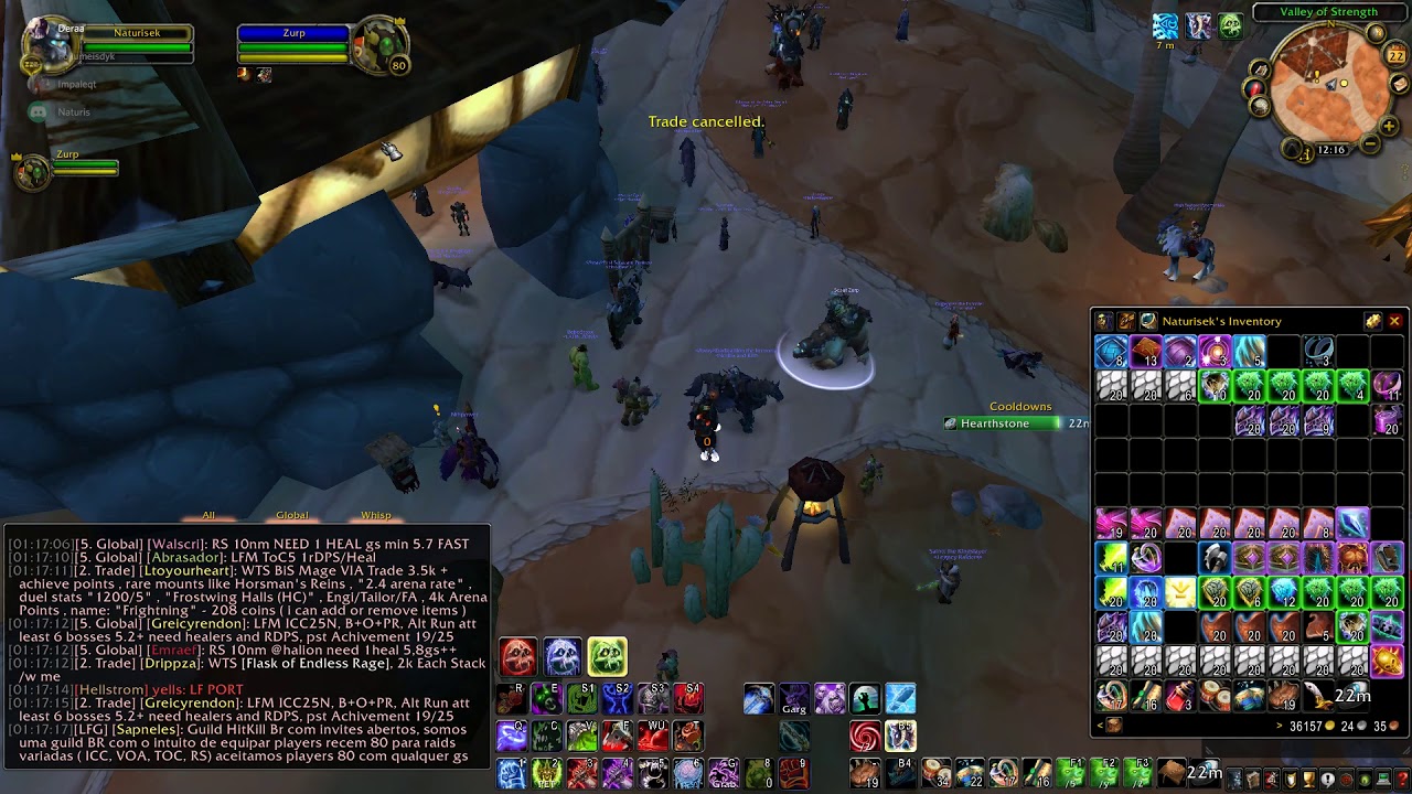 wotlk scammer Primordial saronite