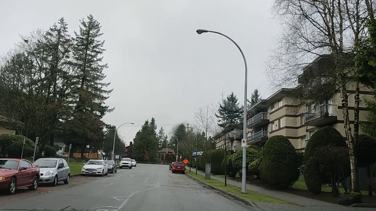 加拿大Guildford住宅区街景, Street Tour Guildford, Surrey, BC, Canada