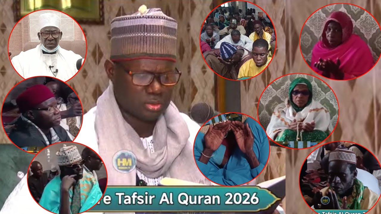 Khatmoul Quran imam Mouhamed Lamine Moustapha Gueye clôture tafsir Ramadan 2026