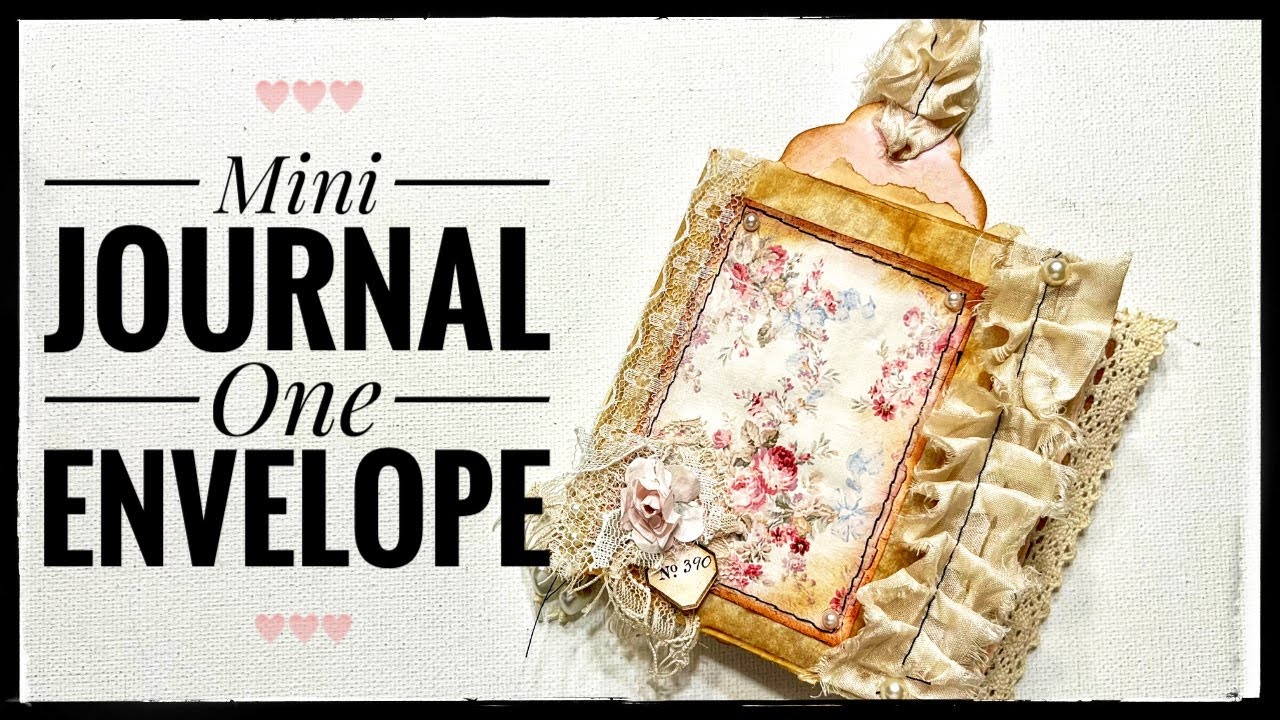 Journal Making - Mini Journal - One Envelope
