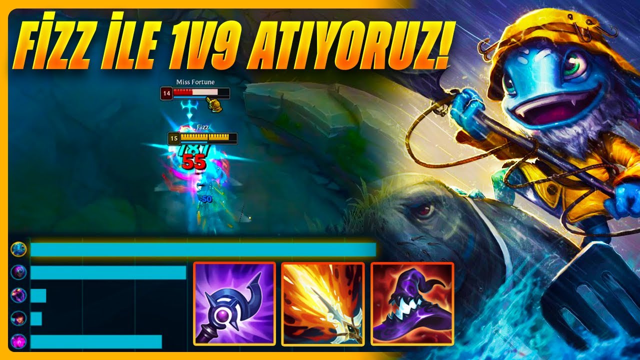 RAKİBİ PARMAĞINDA OYNATAN FİZZ!