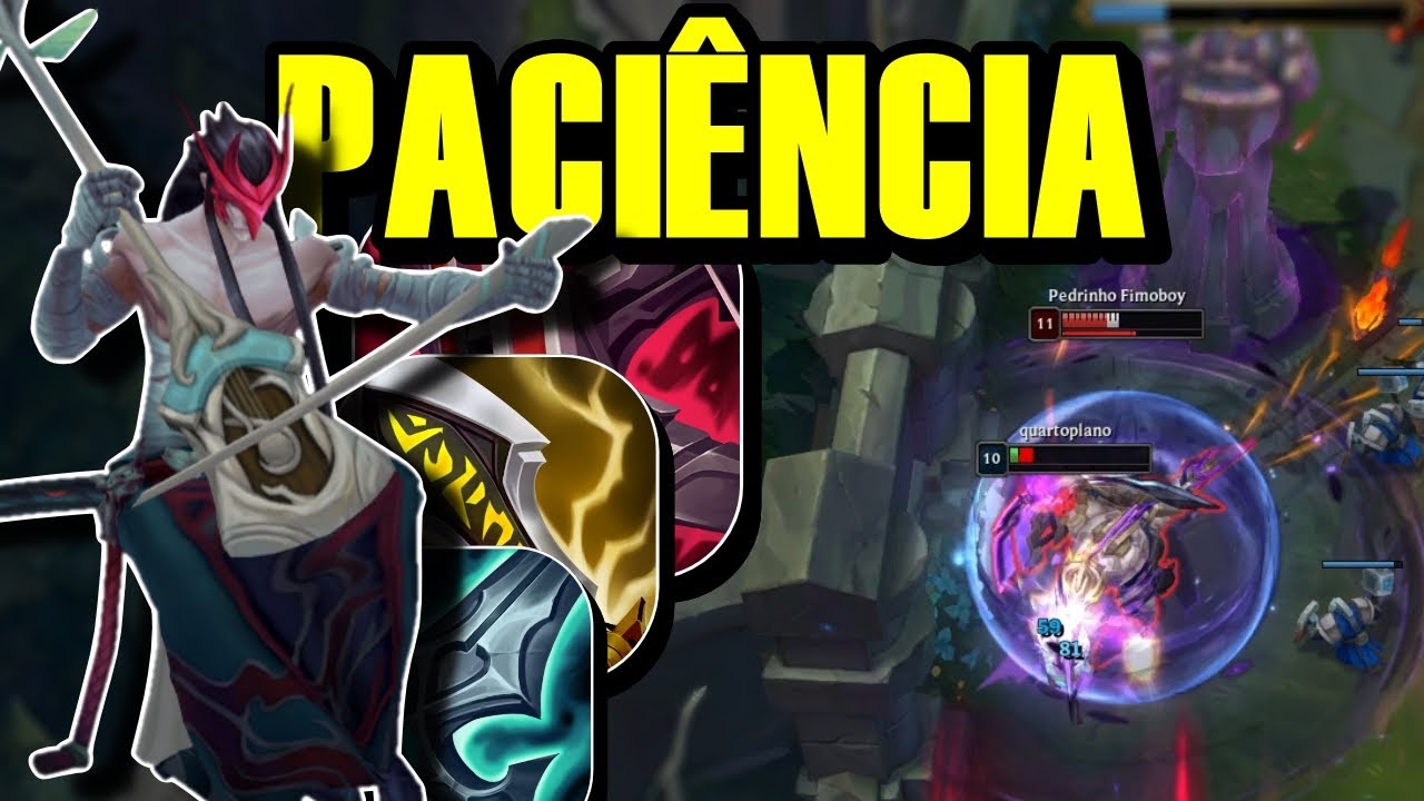 É SÓ TER PACIÊNCIA ! - Yone