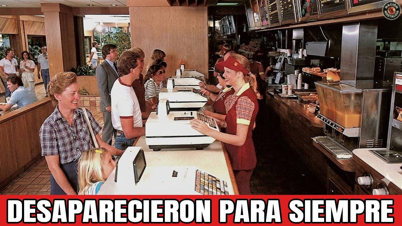 20 PEORES Restaurantes de los AÑOS 70 que DESAPARECIERON para SIEMPRE