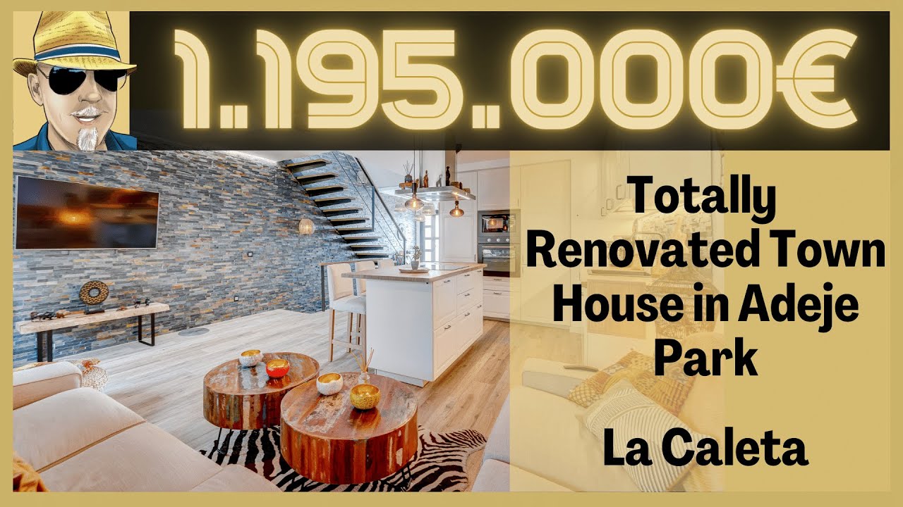 🏡 Luxury townhouse in Adeje Park La Caleta