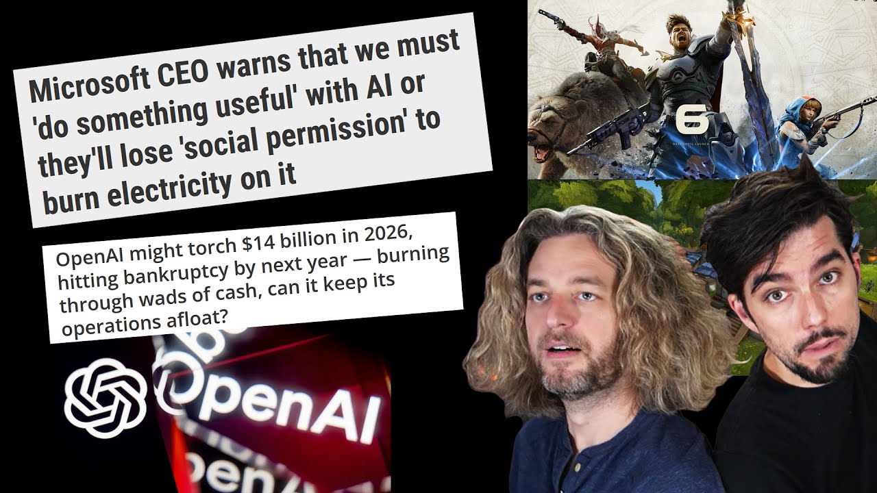 Ai Stumbling, Highguard in 6 Days?, Epic = Steam Sales, FFV tomorrow & More | 🔴 GG Podcast LIVE!