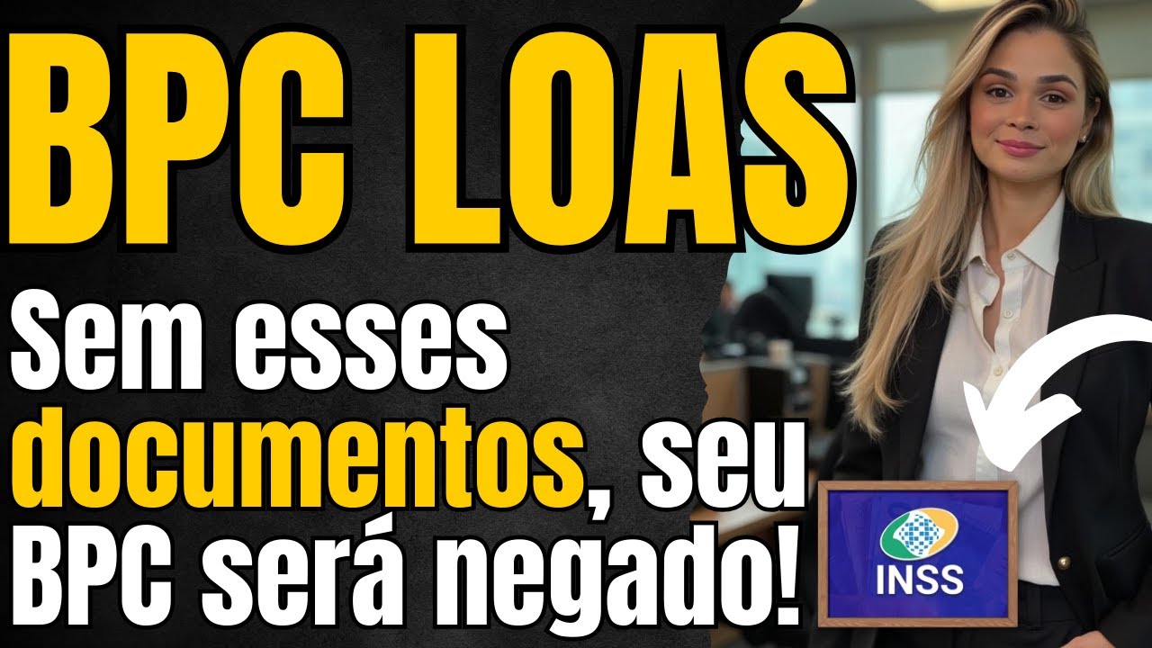 NÃO PEÇA O BPC antes de VER ESSE VÍDEO