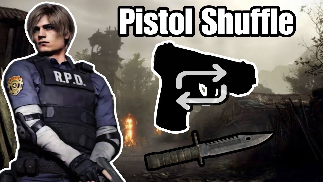 PROFESSIONAL DIFFICULTY PISTOL SHUFFLE EVRY CHAPTER Only Challenge | Resident Evil 4 Remake |