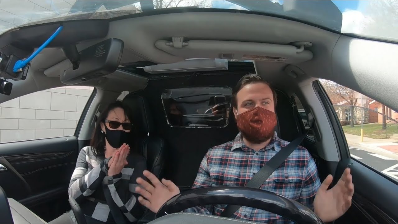 Self driving cars in Downtown Arlington, Texas