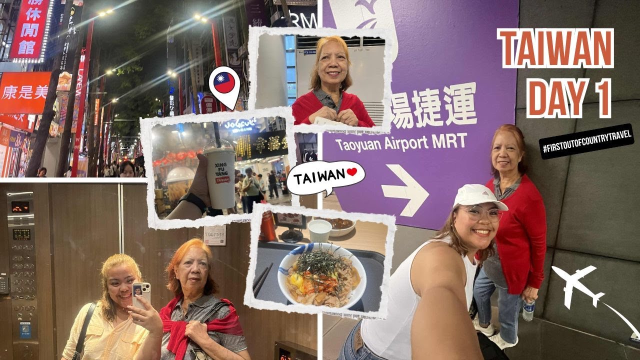 Taiwan Vlog: Day 1 | Erika Goopio