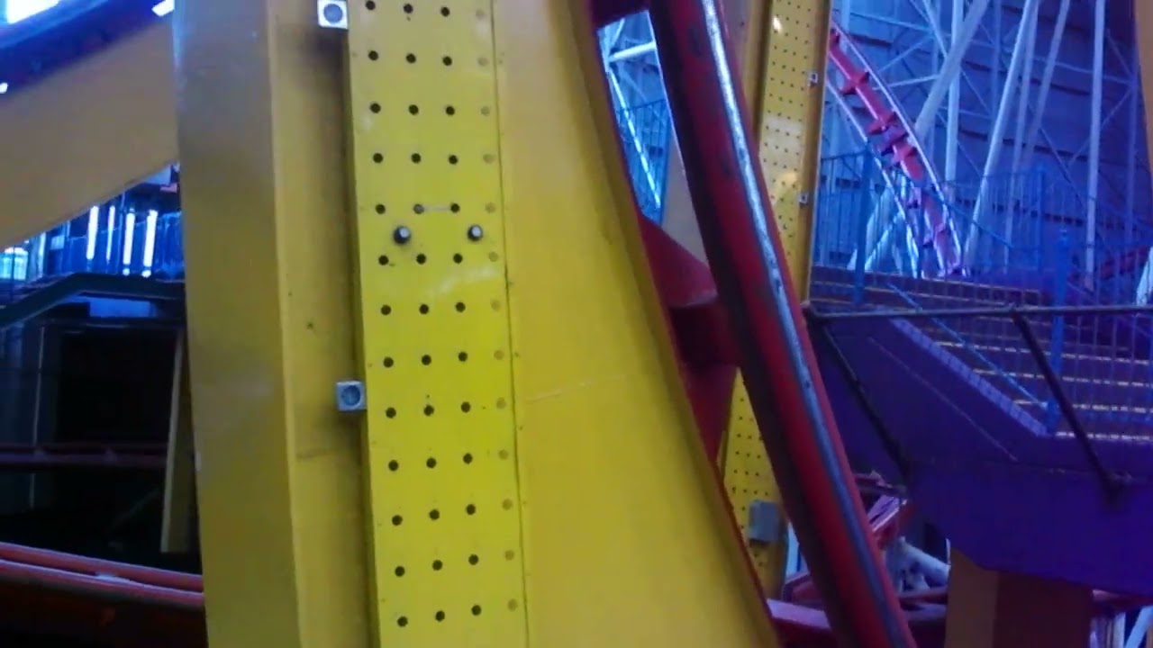 Weld marks on ALL the arches of The Mindbender...