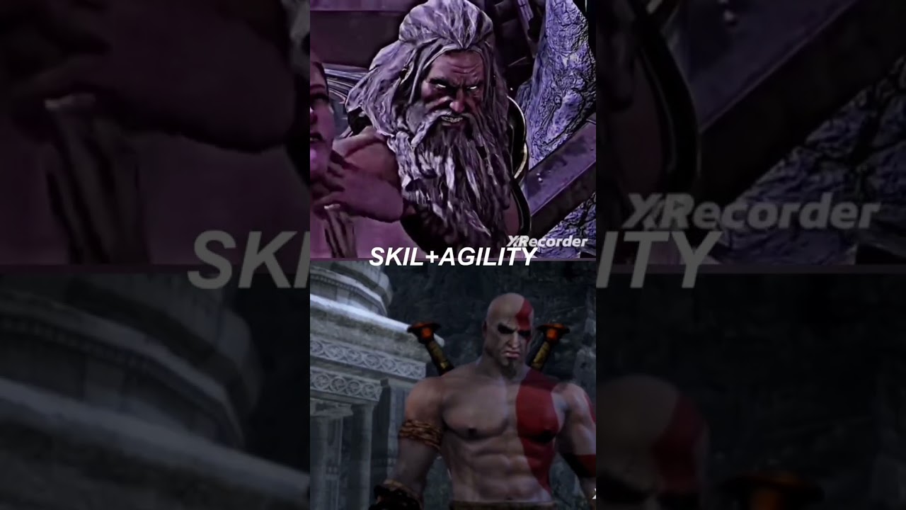 ZEUS VS KRATOS (ALL VERSIONS) #gow #battle |BATTLE