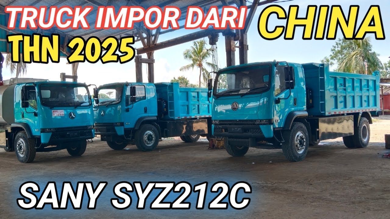 MELIHAT TRUK SANY SYZ212C TAHUN 2025 MIRIP TRUK PERKASA BUATAN INDONESIA