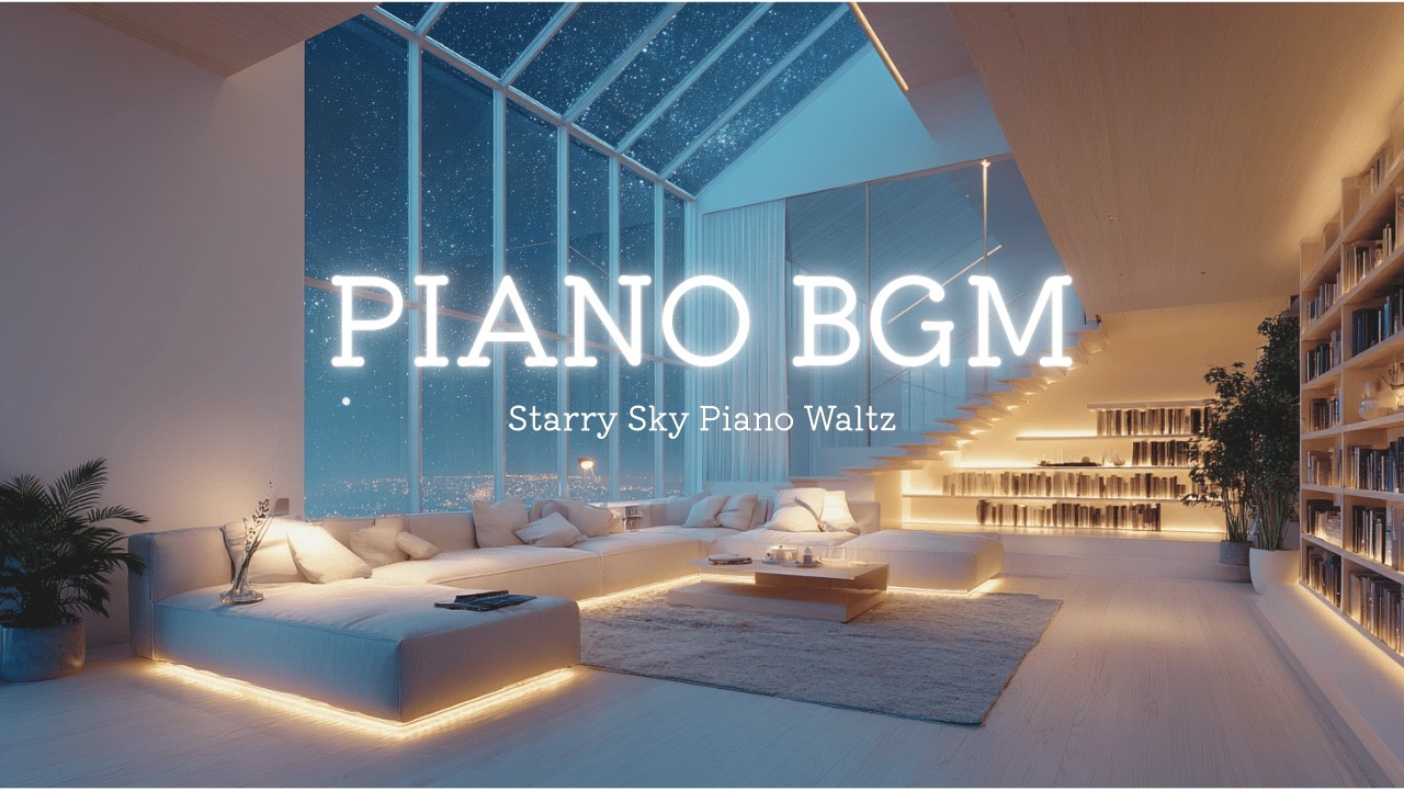 【 Piano Sound 】1日の疲れを癒すピアノサウンド🎹 | 心を浄化させるBGM | 星空のような優しい音色🎹　#piano #ピアノbgm