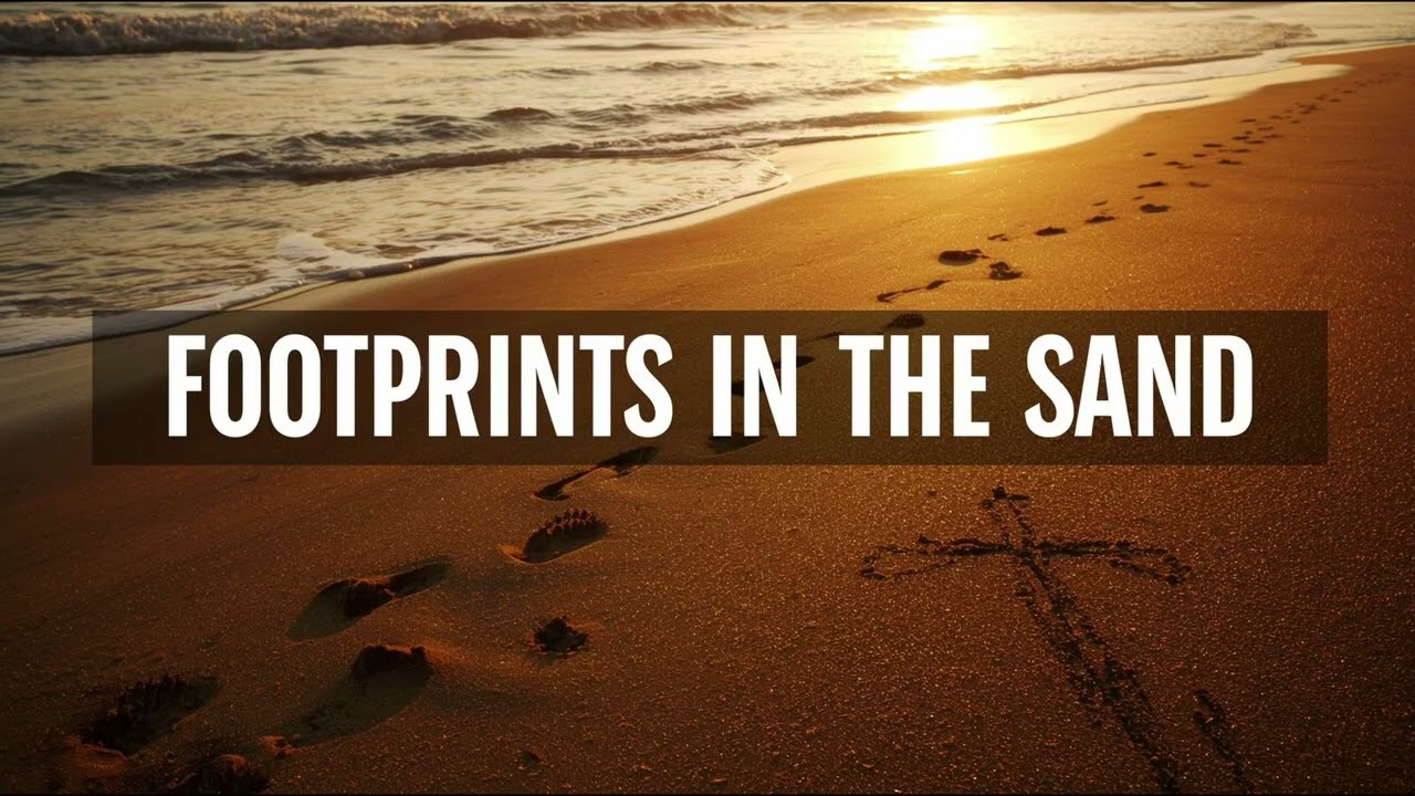 Footprints In The Sand | Emotional Christian Metalcore Song | God Carries You Through The Storm
