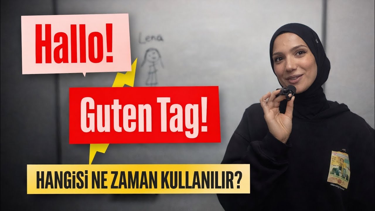 Almanca Selamlaşma ve Vedalaşma | Günlük Hayatta Kullanılan A1 Cümleleri