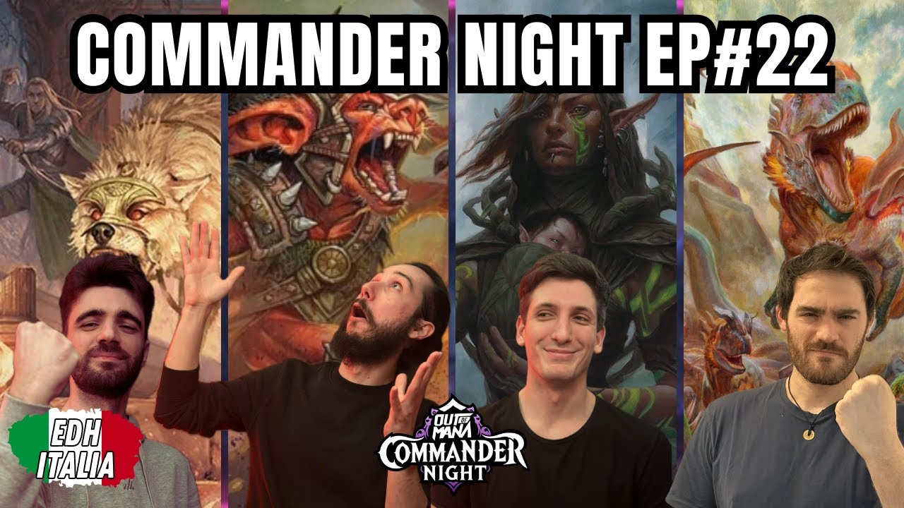 Commander Night #22 | Gishath vs Voja vs Marwyn vs Ardenn & Rograkh