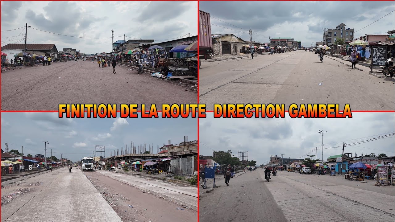 FINITION DE LA ROUTE DIRECTION GAMBELA DANS LA COMMUNE DE NGIRI -NGIRI