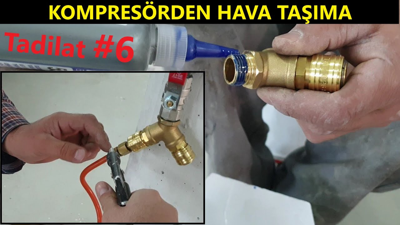 PPRC BORULARIN MONTAJI TAMAMLANDI | TADİLAT 6. BÖLÜM | KOMPRESÖRDEKİ HAVA NASIL TAŞINIR?