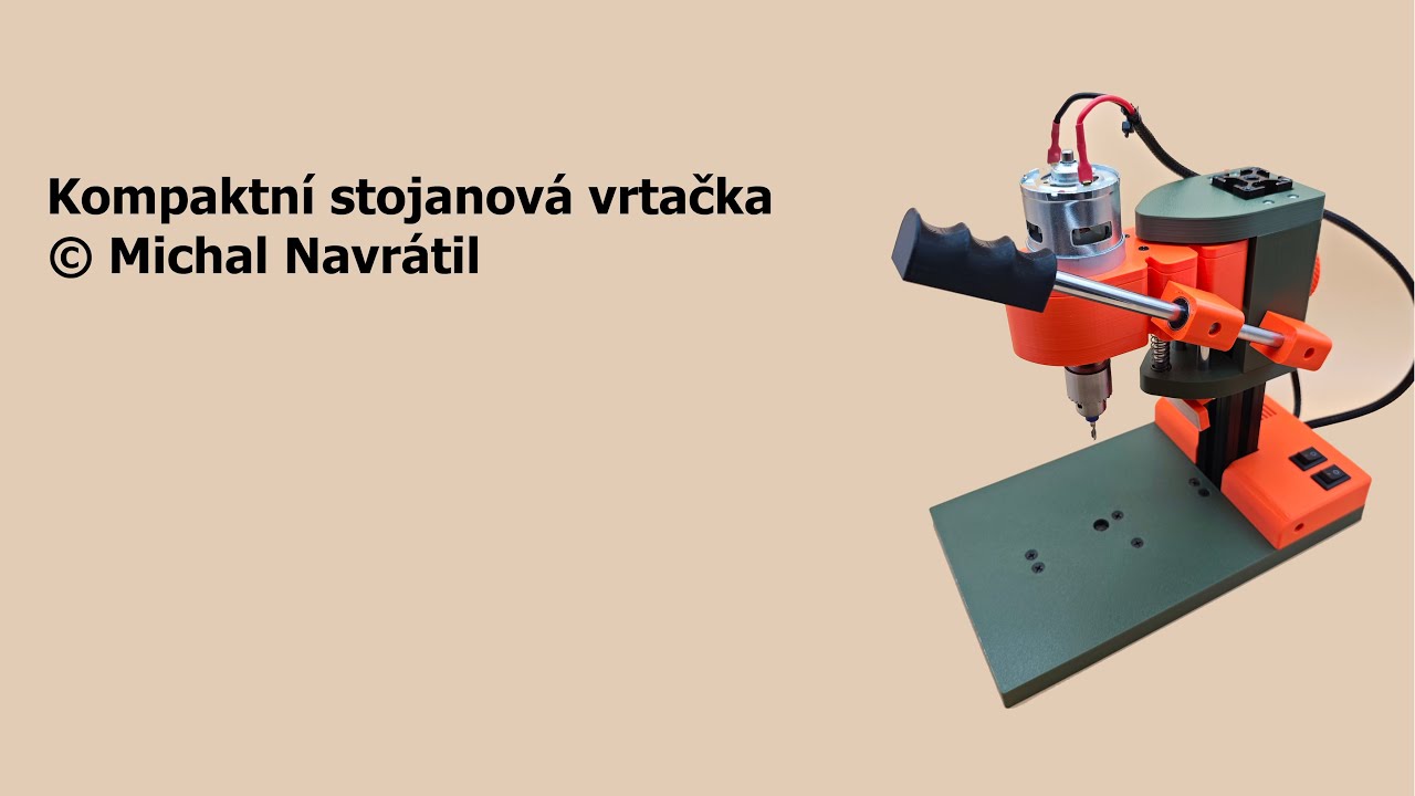 Kompaktn&iacute; stojanov&aacute; vrtačka