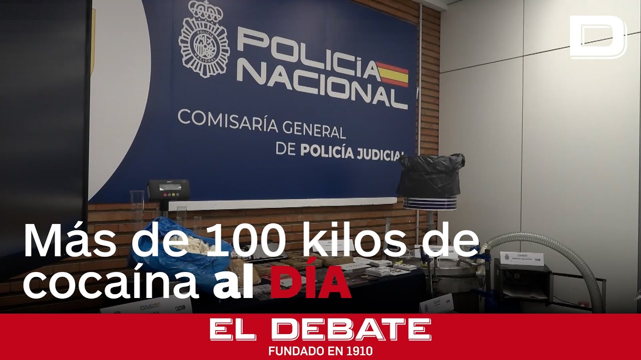 Desmantelan el primer gran laboratorio de Extremadura que producía cien kilos de cocaína al día