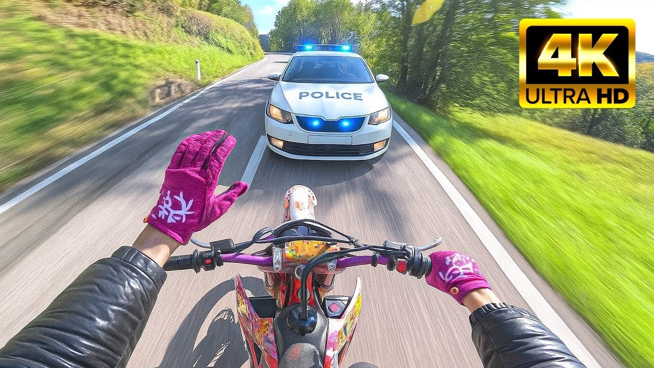 POV: Riding My KTM 450 EXC Supermoto in 4K
