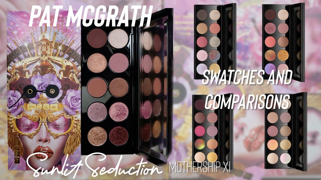 Pat McGrath Mothership XI - Sunlit Seduction Palette | Closeups, Live Swatches, Comparisons