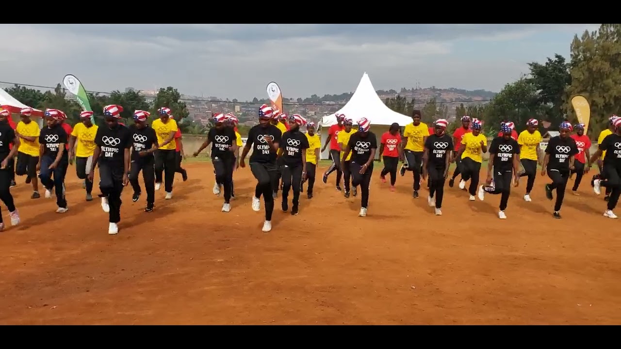 shuffle game@ olympic day celebrations at mbogo high school