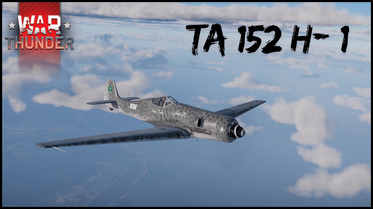 أحدث مقاتلة مكبسية قدمتها ألمانيا النازية |War Thunder| Ta 152 H-1