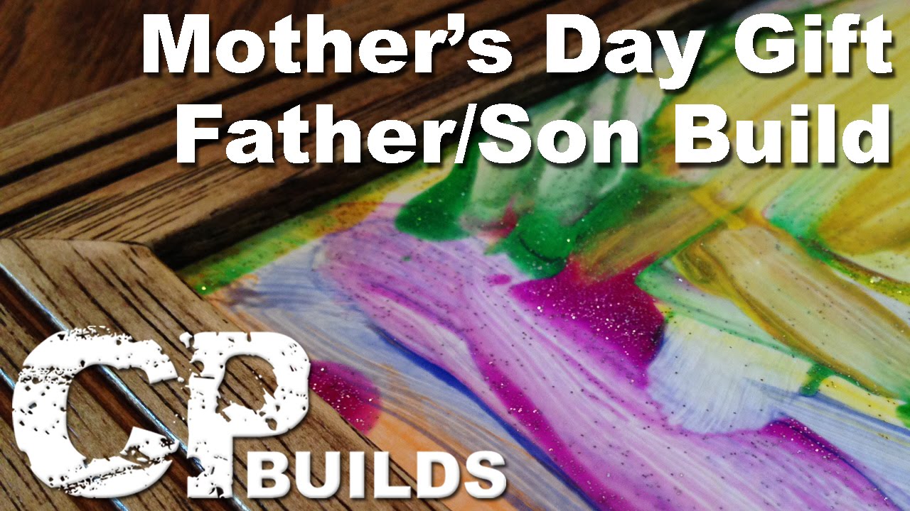 Mother’s Day Project // Kids Craft Project // Custom Frame & Art