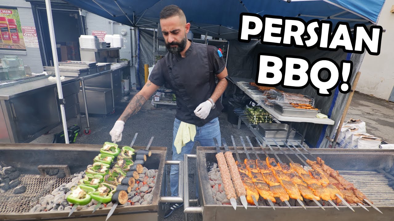 PERSIAN STREET FOOD in Los Angeles! Crazy HIDDEN GEM BBQ Spot!